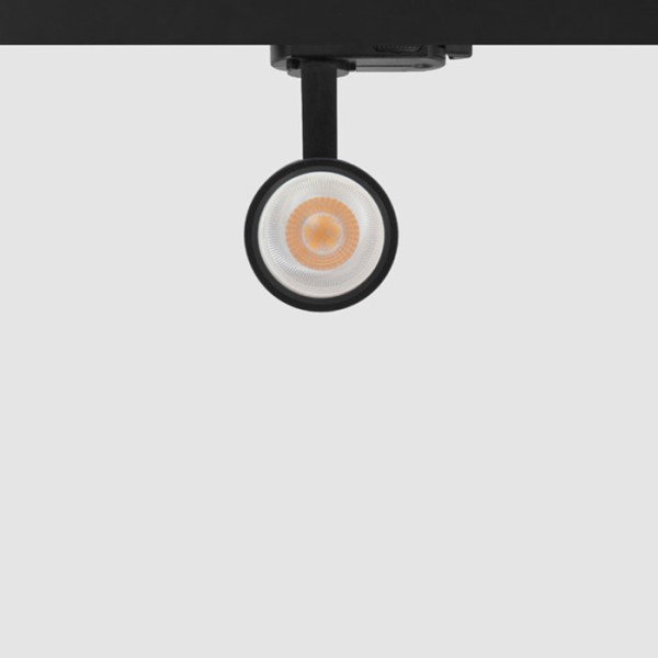 Снимка на Прожектор Elf GU10 за трифазна тоководеща шина (черен/бял, 36°)