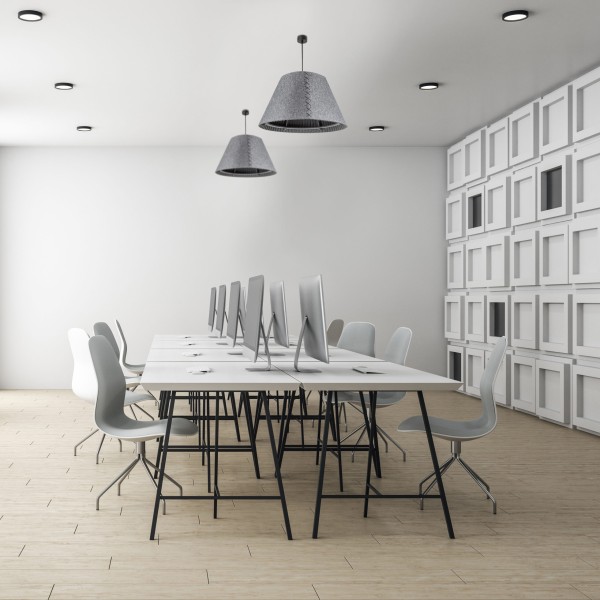 Снимка на Акустичен пендел Cone | Конусовиден | Звукопоглъщащ филц