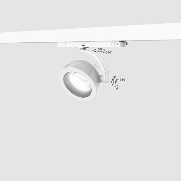 Снимка на Спот за релсова шина с регулируем ъгъл Focus (30W) - Релсово осветление