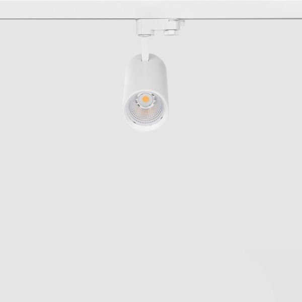 Снимка на Спот за многофазна релсова шина Tube Eco с 45° светлинен ъгъл - Релсово осветление