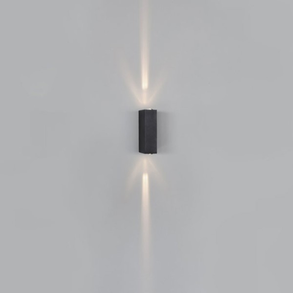 Снимка на Фасаден LED аплик с двупосочна светлина Flat | 3000K | IP65