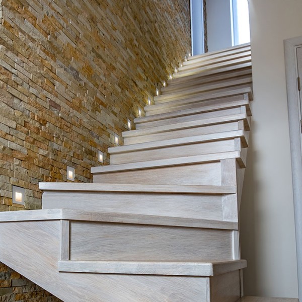 Снимка на Фасадна LED луна за стълби/стена Step | Квадратна | IP65 | 3000K