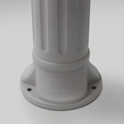 Класически градински LED стълб Sauro | 10W | 4000K | IP55 | Корпус смола