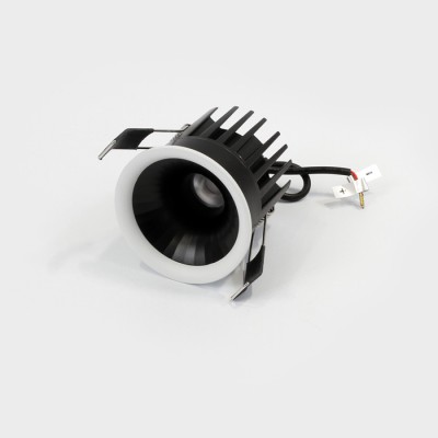 LED луна за вграждане Mizar ST | Черен рефлектор | 12W | 3000K