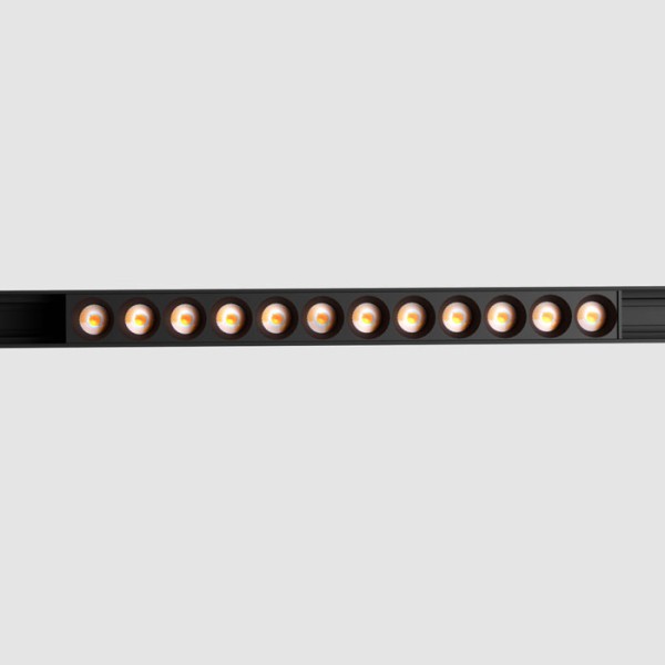 Детайлно изображение на LED модул Darklight Magnet за магнитна шина 23 mm Снимка на LED модул Darklight Magnet за магнитна шина 23 mm - Curve Line