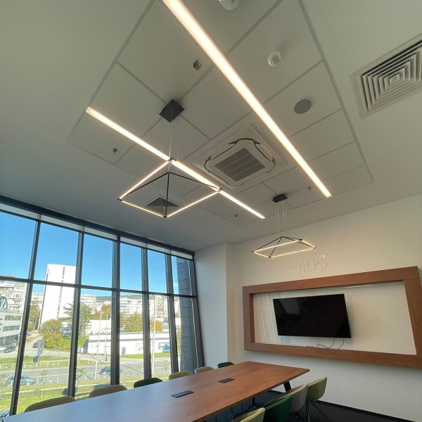 Детайлно изображение на LED профил за вграждане S-Line 99 BM | 99 x 40мм | 1 метър Снимка на LED профил за вграждане S-Line 99 BM | 99 x 40мм | 1 метър