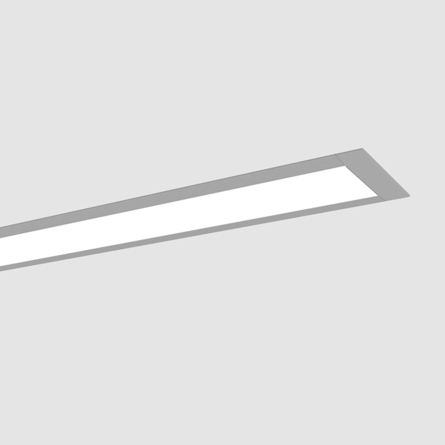 Снимка на Линеен алуминиев LED профил за таван S-LINE 68 ВМ - Профили за LED ленти