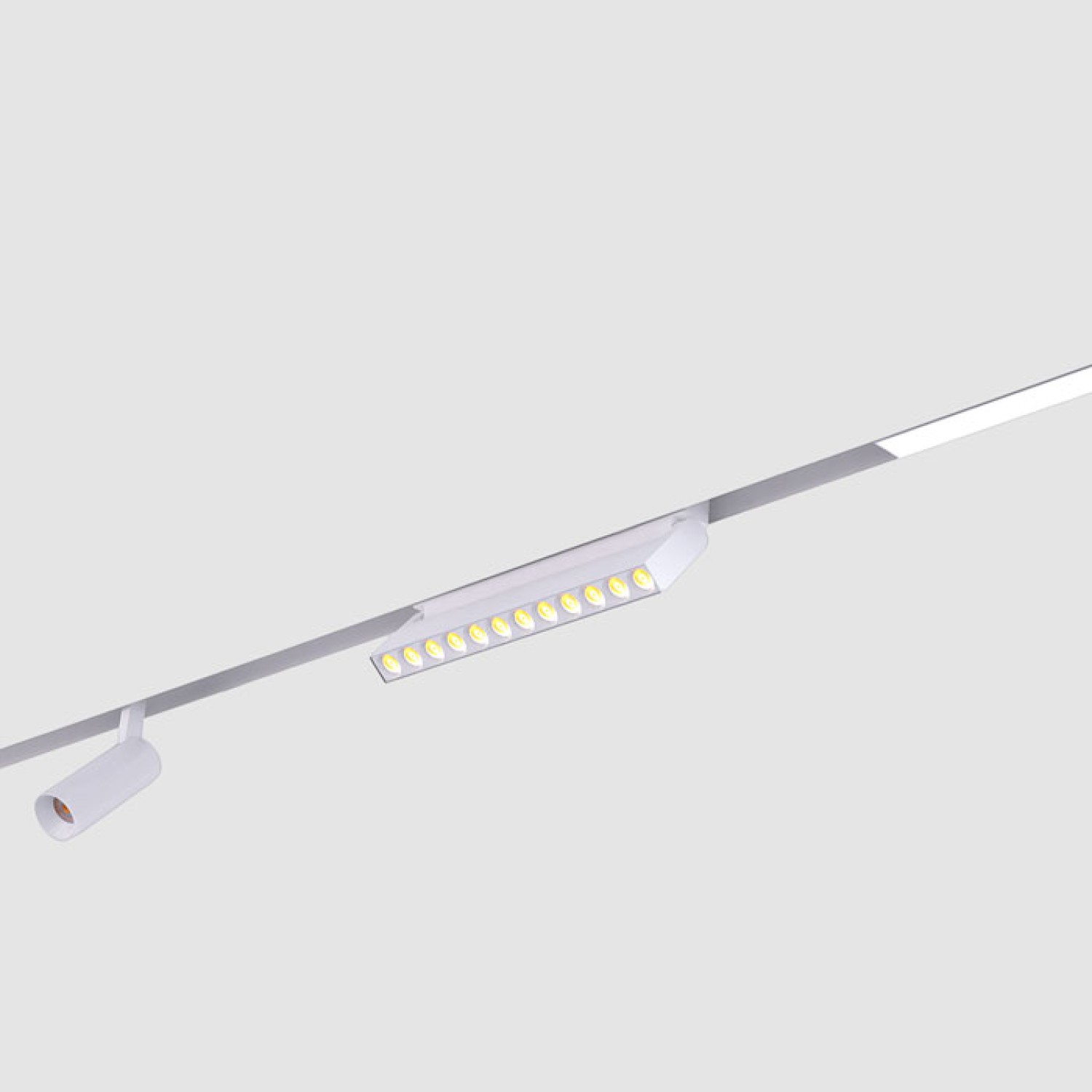 Детайлно изображение на Магнитна шина за вграден монтаж Magnet Line Trimless 23mm Снимка на Магнитна шина за вграден монтаж Magnet Line Trimless 23mm - Релсово осветление