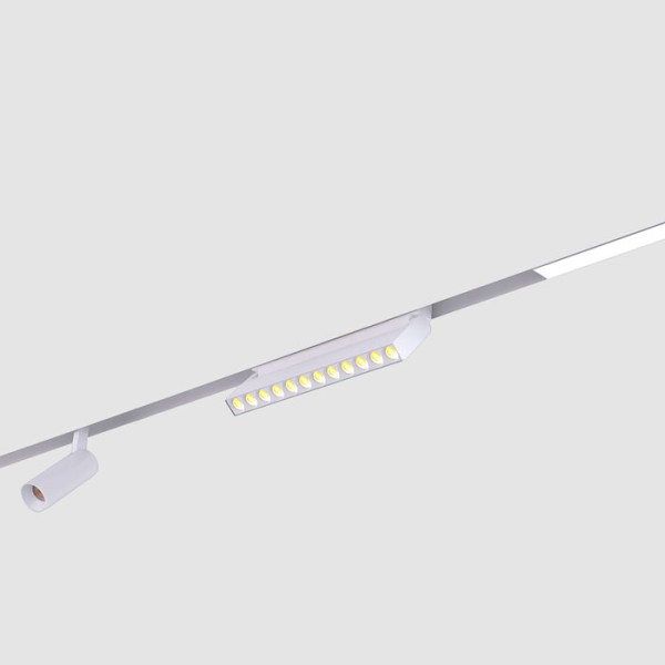 Детайлно изображение на Магнитна шина за вграден монтаж Magnet Line Trimless 23mm Снимка на Магнитна шина за вграден монтаж Magnet Line Trimless 23mm - Релсово осветление