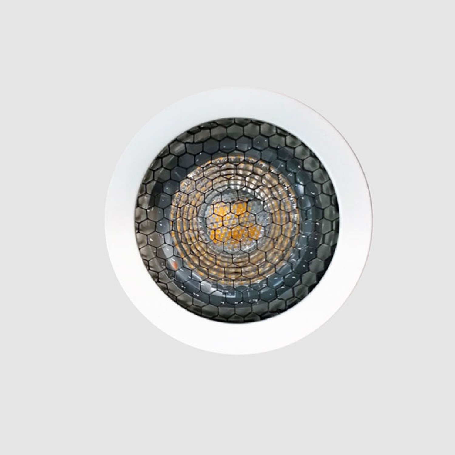 Снимка на Спот за релсова шина с Honeycomb решетка Clip GU10 (Ø60 mm) - Релсово осветление