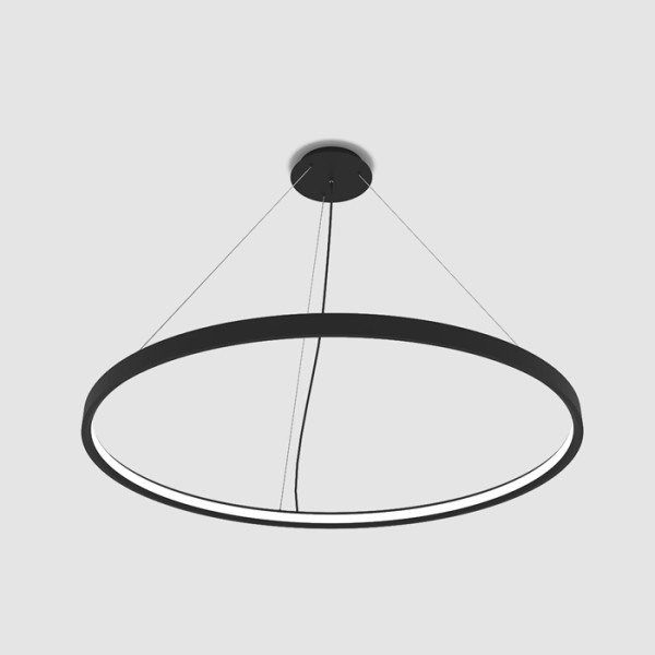 Детайлно изображение на Висящ кръгъл LED полилей Oreol | Тип пръстен | 5 размера Снимка на Висящ кръгъл LED полилей Oreol | Тип пръстен | 5 размера