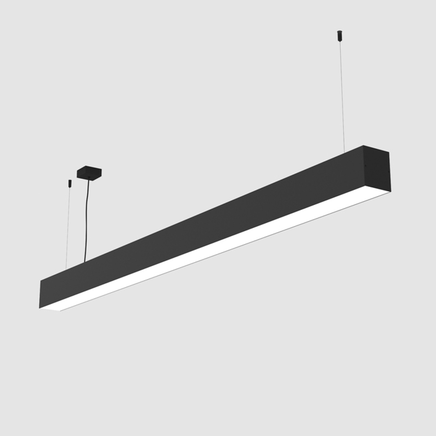 Висящ LED профил S-LINE 78 OM с висока осветеност - 217,00 лв (110.95€) Снимка на Висящ LED профил S-LINE 78 OM с висока осветеност - LED профили