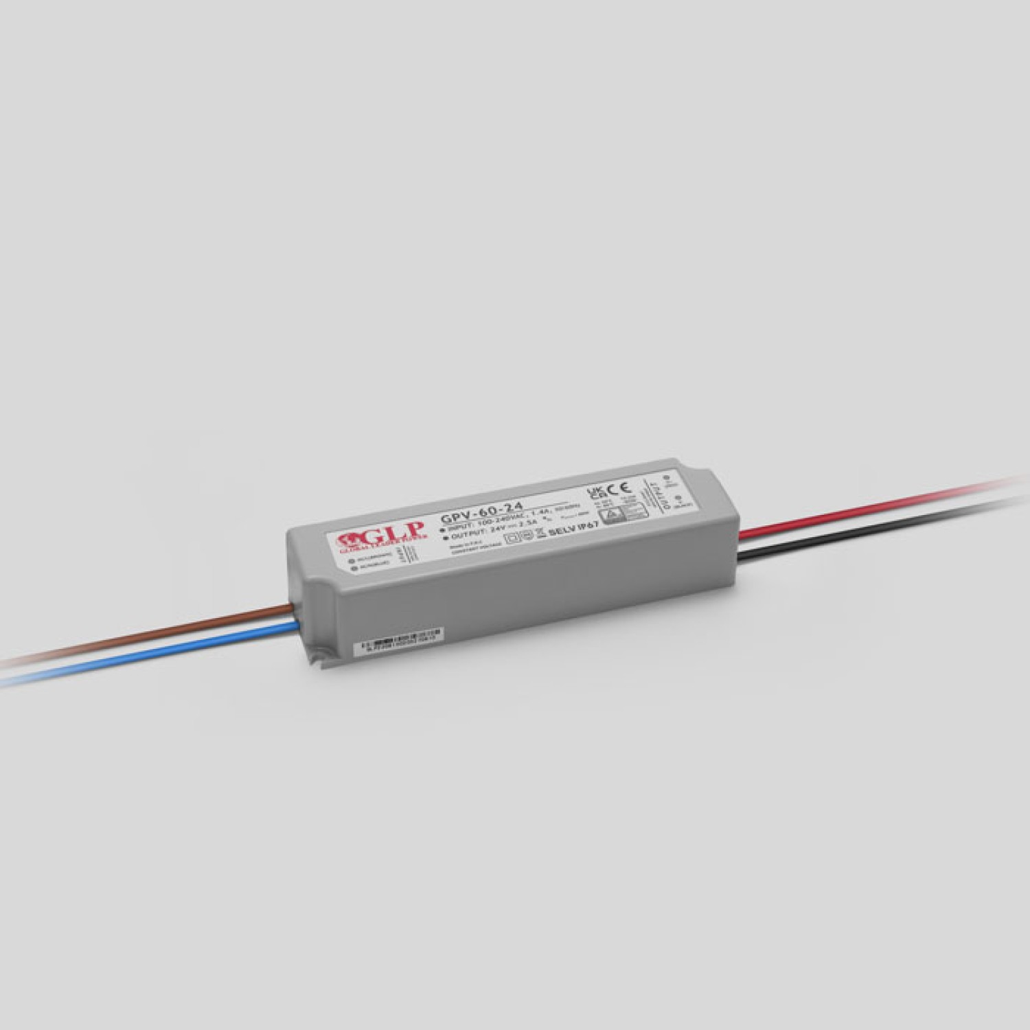 Снимка на Захранване за LED осветление GLP GPV, 24V, 4.2A, IP67 - Захранвания за LED
