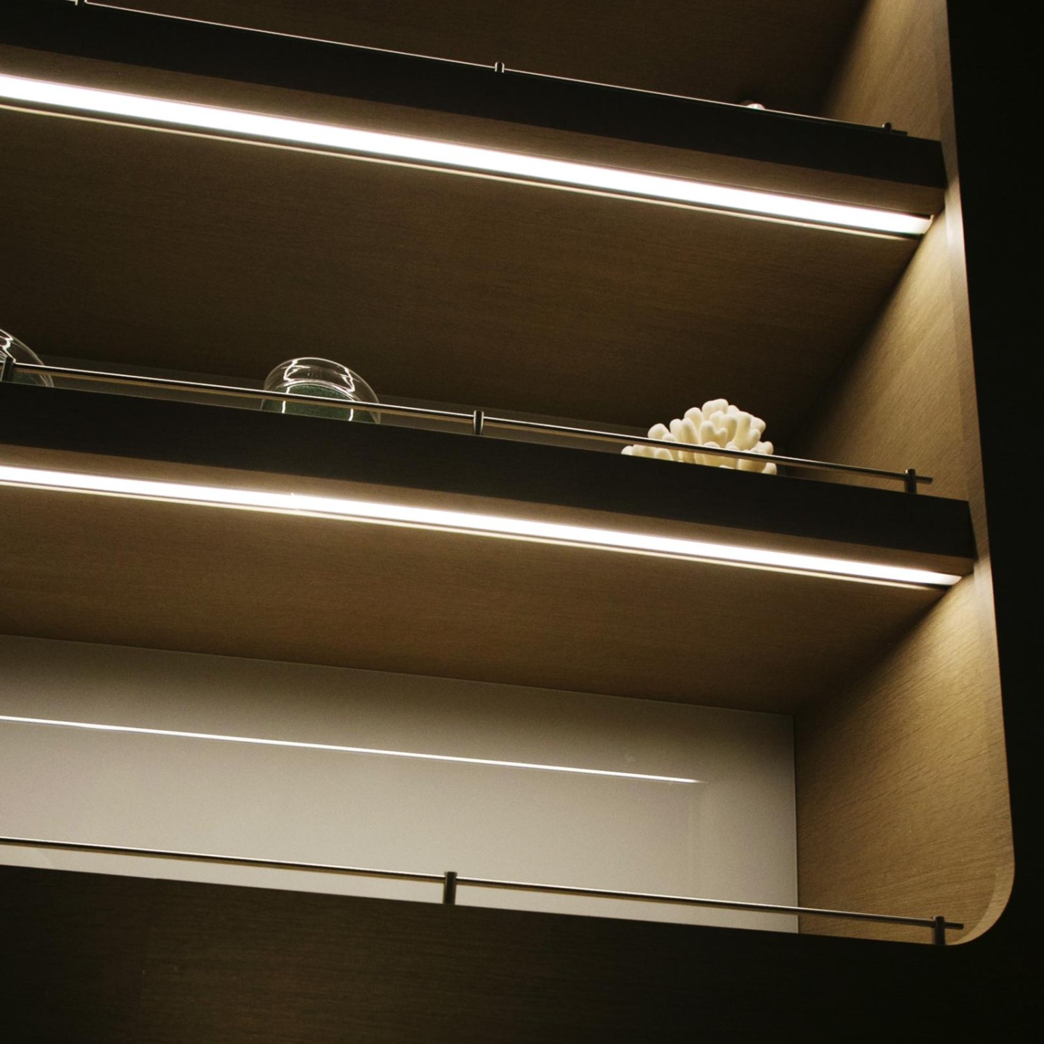 Снимка на Алуминиев профил за LED лента Trimless Nano Line | 53×18,5 мм | Безрамков монтаж в гипсокартон | 2 метра