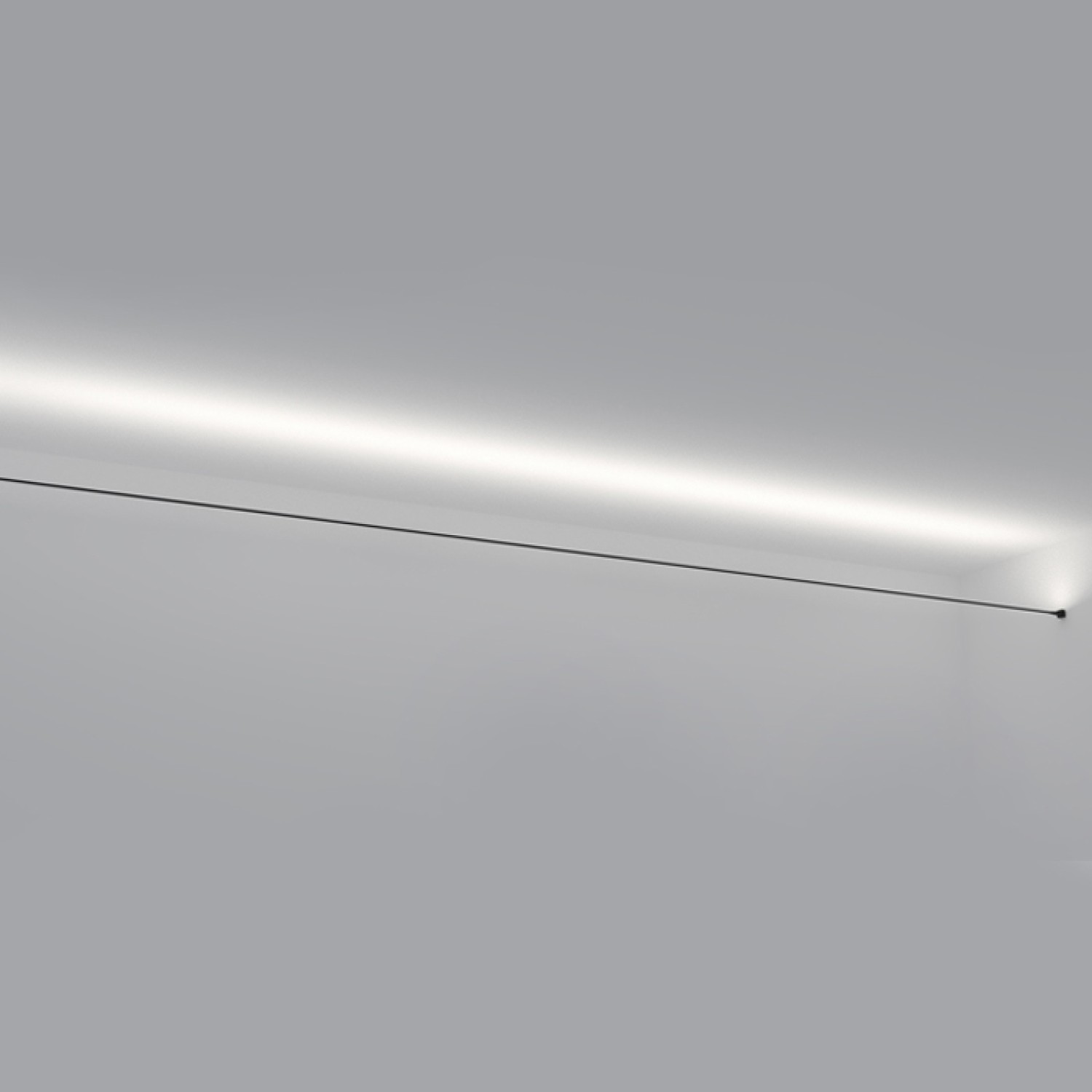 Снимка на Алуминиев гъвкав профил за LED ленти Skyline | 18×8 мм | 1 метър | За извити LED линии