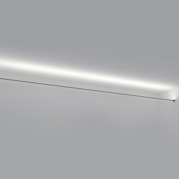 Снимка на Алуминиев гъвкав профил за LED ленти Skyline | 18×8 мм | 1 метър | За извити LED линии