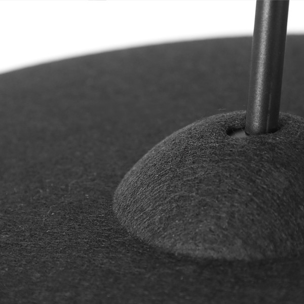 Снимка на Акустична висяща LED лампа Gear с наклонен панел (Ø500 мм) - Офис