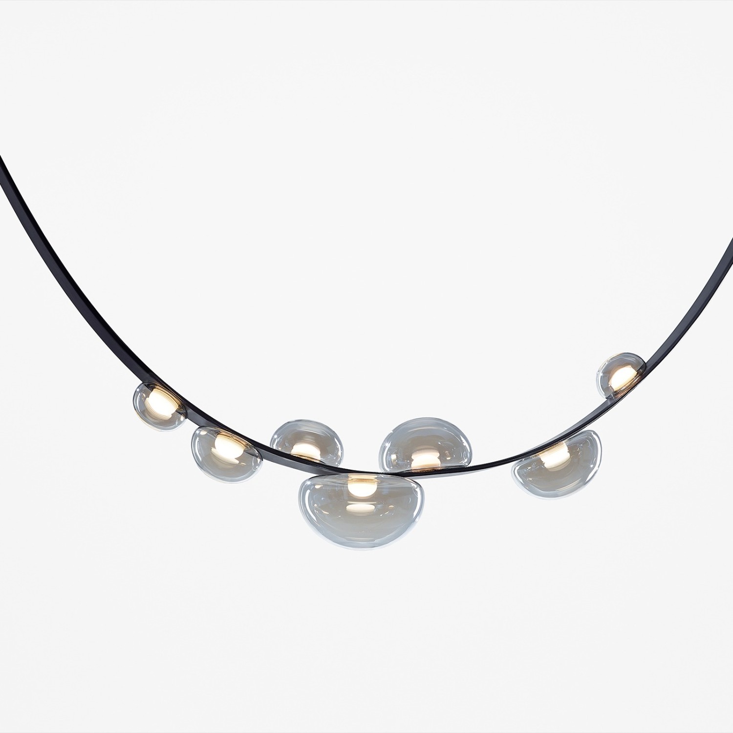 Снимка на Висяща LED лампа Luxi | Колан | 21W | 300cm