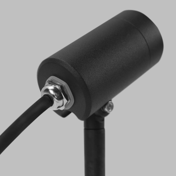 Снимка на Градински LED спот за земя Devision | Черен | 5W | 3000K | IP65