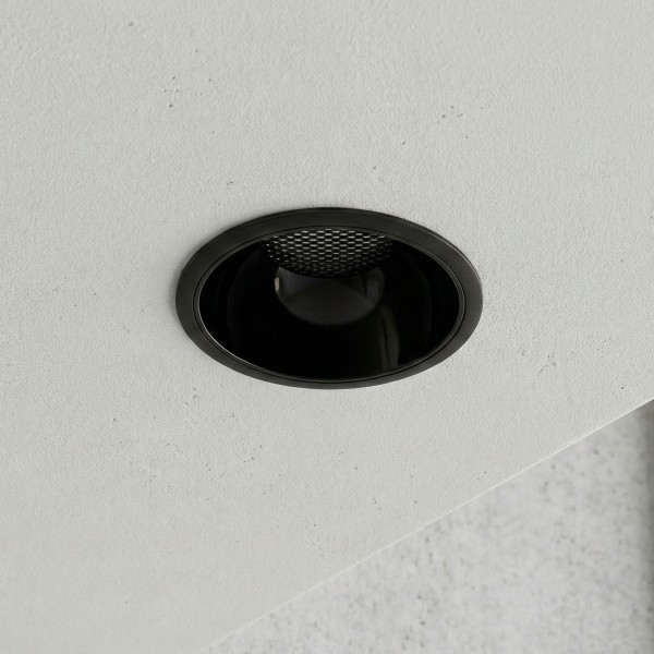 Снимка на LED луна за вграждане Zara | Черен рефлектор | 20W | IP65