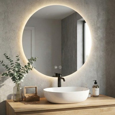 Кръгло LED огледало Circle 60cm | Anti Fog | Touch Control | IP44