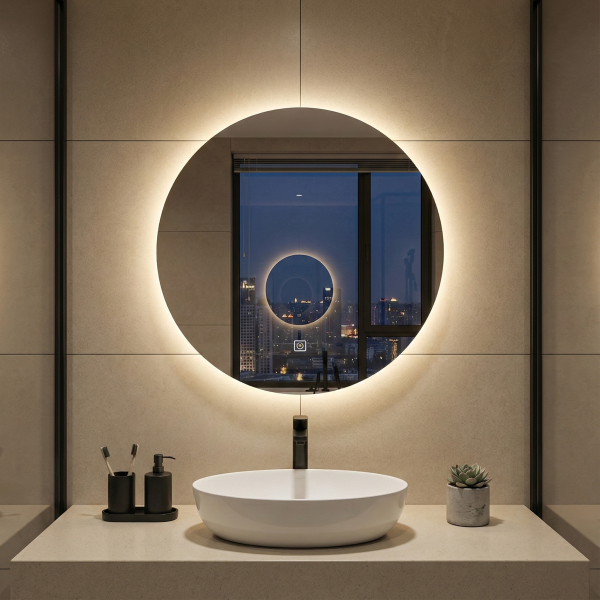 Снимка на Кръгло LED огледало Circle 60cm | Anti Fog | Touch Control | IP44