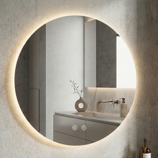 Снимка на Кръгло LED огледало Circle 60cm | Anti Fog | Touch Control | IP54