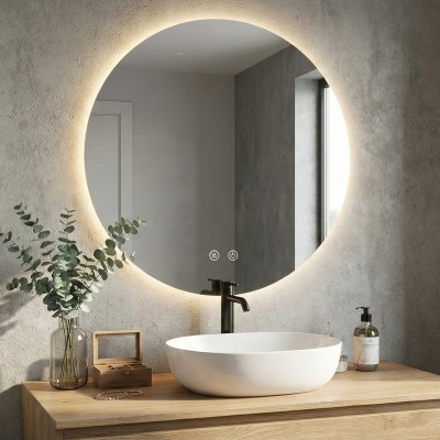 Кръгло LED огледало Circle 60cm | Anti Fog | Touch Control | IP54