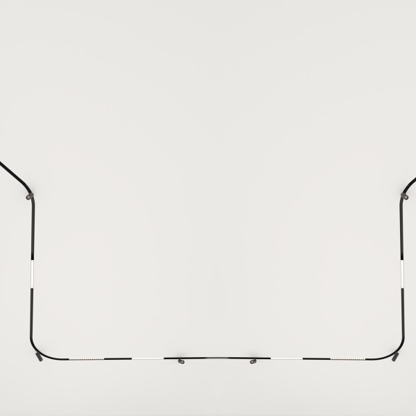 Детайлно изображение на Magnet Curve Line – магнитна шина с криви и прави модули Снимка на Magnet Curve Line – магнитна шина с криви и прави модули - Curve Line