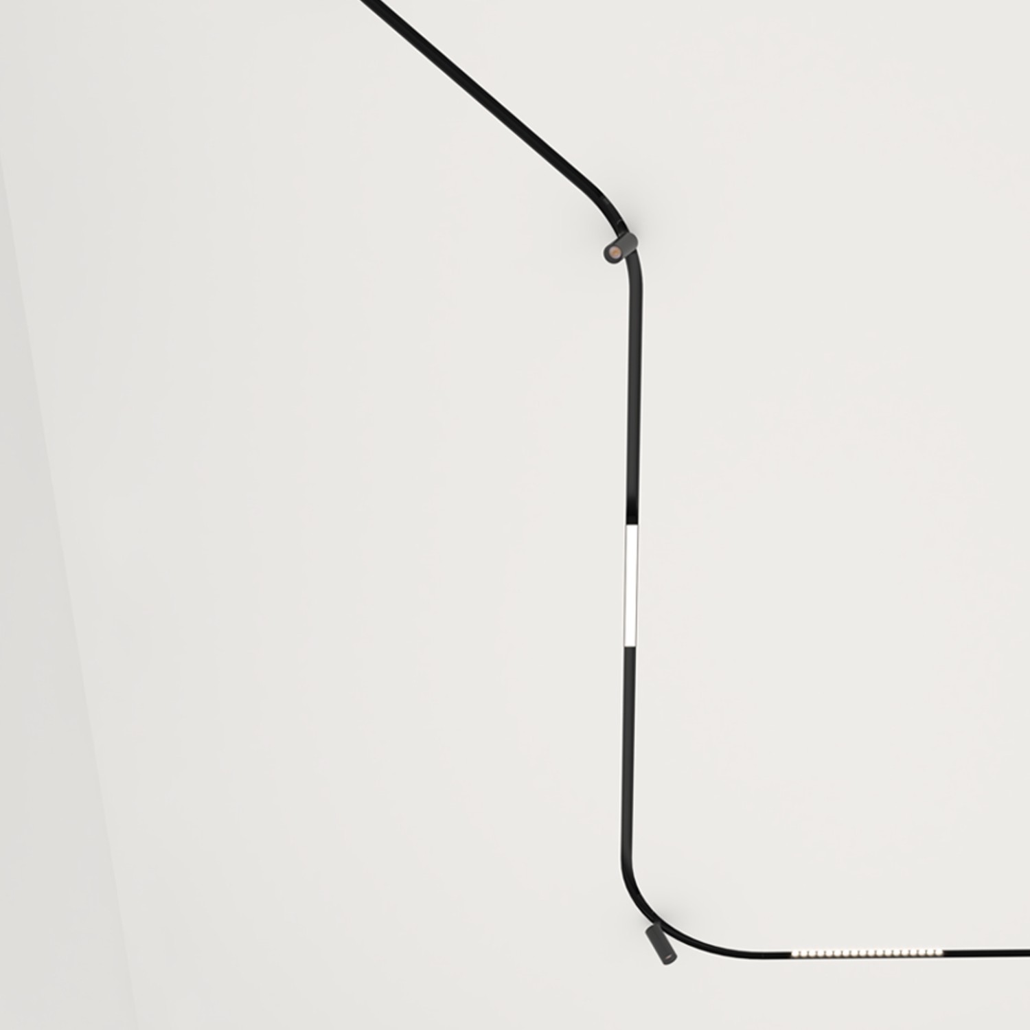 Детайлно изображение на Magnet Curve Line – магнитна шина с криви и прави модули Снимка на Magnet Curve Line – магнитна шина с криви и прави модули - Curve Line