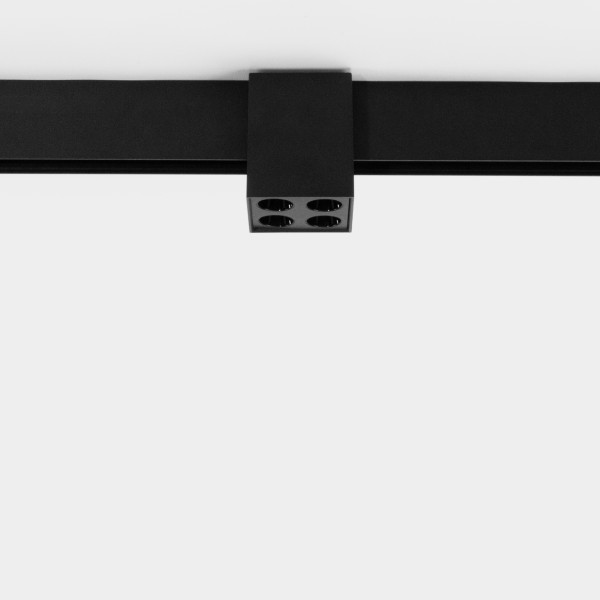 Снимка на Осветително тяло Achil SQ Darklight за магнитна система 23mm ОМ и ОМ Slim - Релсово осветление