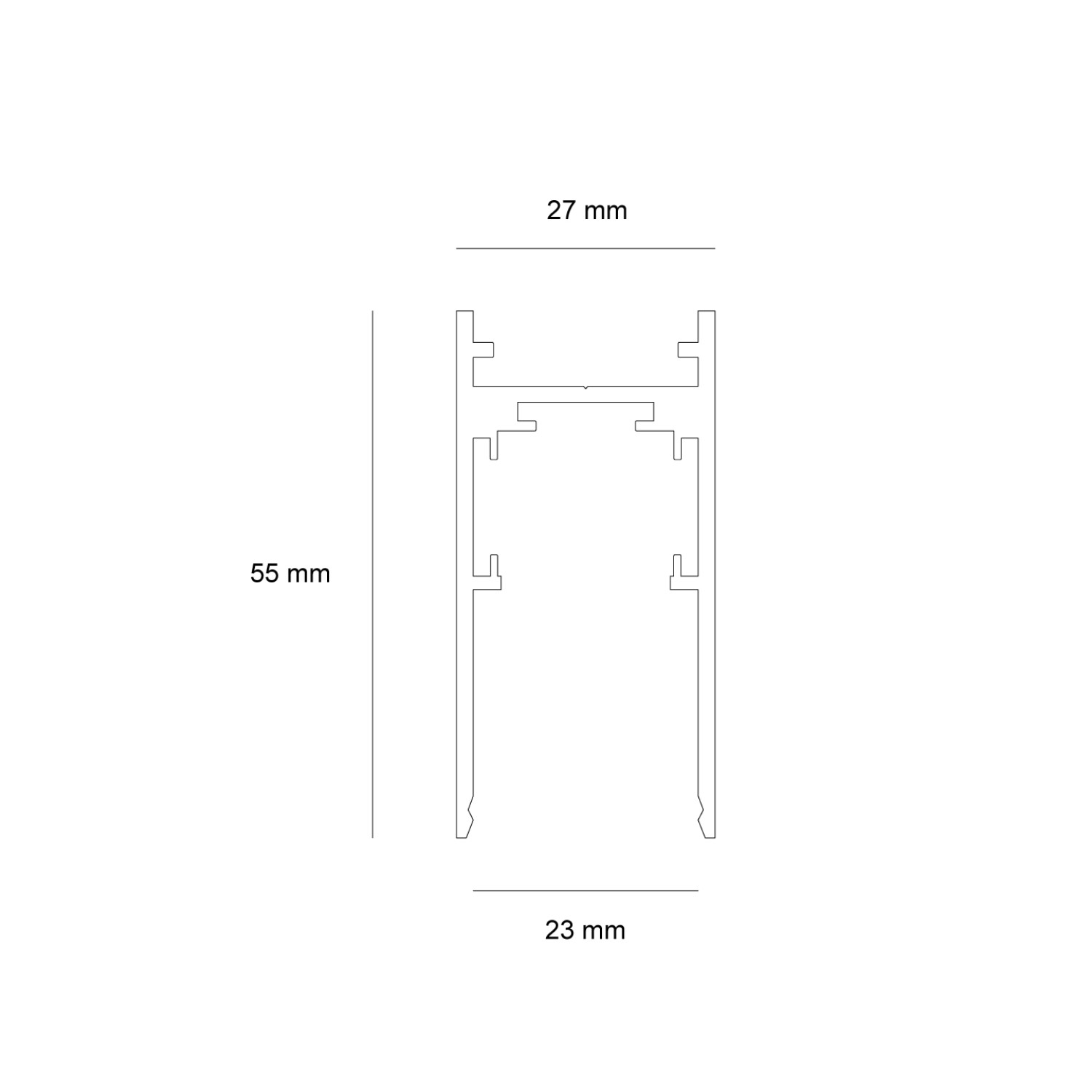 Снимка на Кръгла магнитна шина Magnet Line Circle OM | Открит монтаж | 48V