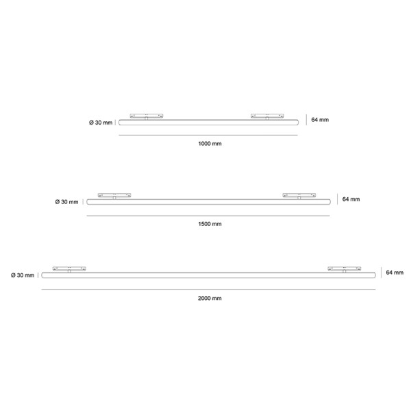 Снимка на Осветително тяло Vector Magnet за магнитна система Multitrack 23 mm - Релсово осветление